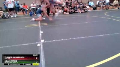 200 lbs Semis & 1st Wrestleback (8 Team) - Noah Mathis, MO Outlaws Gold vs Turner Richardson, LWA