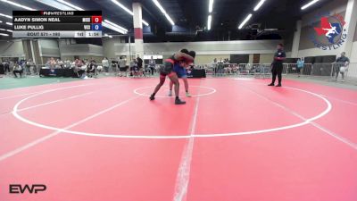 190 lbs Consolation - Aadyn Simon Neal, Mission Wrestling Club vs Luke Pullig, Vici Wrestling Club