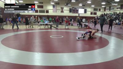 135.9-143.1 lbs Champ. Round 1 - Brody Andrews, Hawkeye Wrestling Academy vs Eli Shedek, LMWC
