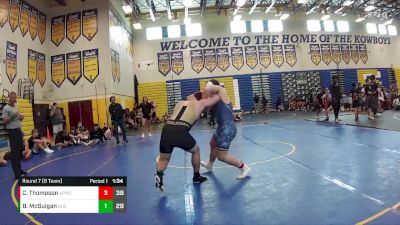 215 lbs Round 7 (8 Team) - Braedon McGuigan, Buchholz vs Charlie Thompson, Applied Pressure WC