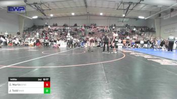 140 lbs Rr Rnd 1 - Emery Sewell, Jenks vs Champ Thompson, HURRICANE WRESTLING ACADEMY