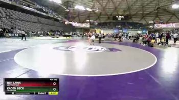4A 160 Cons. Round 1 - Ben Laws, South Kitsap vs Kaden Beck, Chiawana