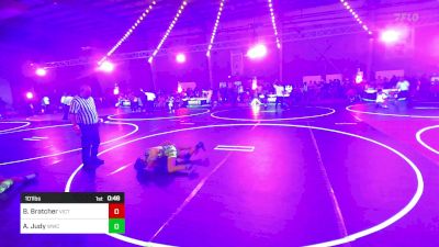 101 lbs Consi Of 4 - Brinna Bratcher, Victory Wrestling Club - VTC vs Addison Judy, WWC Predators (Wrestling With Character)