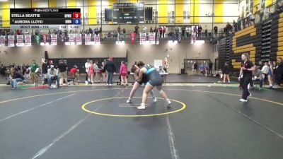 170 lbs Semis - Stella Beattie, Grand View Wrestling Club vs Aurora Lloyd, Iowa