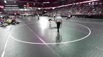 120 lbs Cons. Semis - Landon Connelly, Sparta vs Walker Waidelich, New Richmond