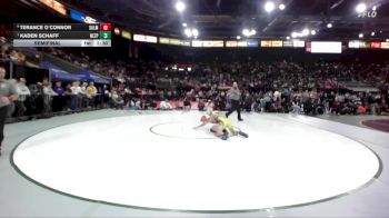 3A 120 lbs Semifinal - Kaden Schaff, Nezperce vs Terance O`connor, Salmon