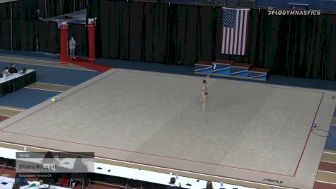 Chiara Ruggieri - Hoop - 2021 Rhythmic Elite Qualifier