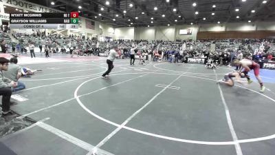 157 lbs Consi Of 4 - Grayson Williams, Raider WC vs Wyatt McGinnis, No Team