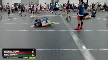 72 lbs Round 1 (4 Team) - Anthony Trotta, Vougar`s Honors vs Benex Velasco, North Carolina