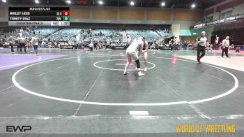 112 lbs Quarterfinal - Rhiley Lees, La Grande Girls vs Trinity Diaz, 209 Wrestling Academy
