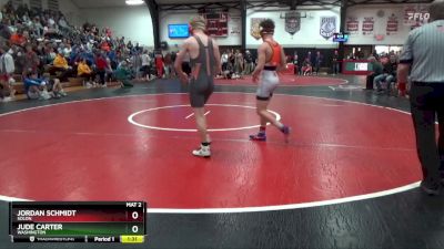 138 lbs Semifinal - Jordan Schmidt, Solon vs Jude Carter, Washington