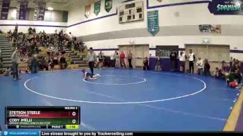 37-40 lbs Round 3 - Stetson Steele, Ruby Mountain vs Cody Imelli, Spanish Springs Wrestling Club