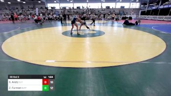 132 lbs Rr Rnd 3 - Shea Aretz, Elite NJ Girls vs Zoe Furman, Buffalo Valley