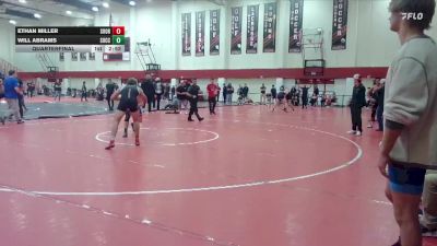 184 lbs Quarterfinal - Will Abrams, Southwestern Oregon Community College vs Ethan Miller, Southern Oregon