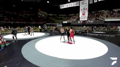 86 kg Champ. Round 2 - Nathan Vasquez vs Munther Saleh, Rodriguez High School Wrestling
