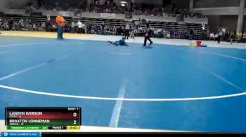 60 lbs Semis & 1st Wrestleback (8 Team) - Landyn Iverson, Foley vs Braxton Lonneman, Adrian