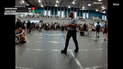 138 lbs Round 3 (4 Team) - Aiden Gomez, Trojan WC vs Brayden Reed, VSUS Athletics RTC