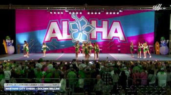 Masters City Cheer - Golden Belles [2025 L2.1 Junior - PREP - D2 Day 1] 2025 Aloha Gatlinburg Showdown