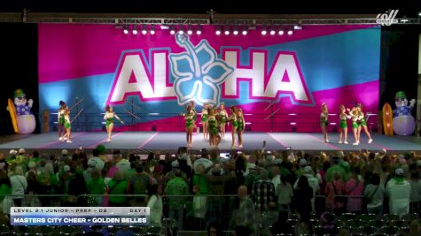 Masters City Cheer - Golden Belles [2025 L2.1 Junior - PREP - D2 Day 1] 2025 Aloha Gatlinburg Showdown