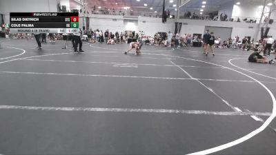 98 lbs Round 4 (6 Team) - Silas Dietrich, Steller Trained Seripas vs Cole Palma, Ohio Gold