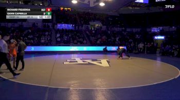 133 lbs Gavin Caprella, Air Force vs Richard Figueroa, Oklahoma State