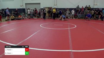 138-C lbs Round Of 32 - Jaxon Foote, MI vs Nickolai Kaye, OH