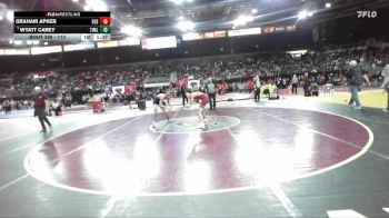 113 lbs Champ. Round 2 - Wyatt Carey, Timberlake vs Graham Apker, Redmond