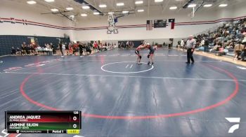 126 lbs Cons. Round 1 - Jasmine Silion, McKinney Boyd vs Andrea Jaquez, El Paso Hanks