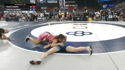 130 lbs Champ. Rd Of 32 - Grace Sierra, Colorado vs Kaelyn Alleman, Utah