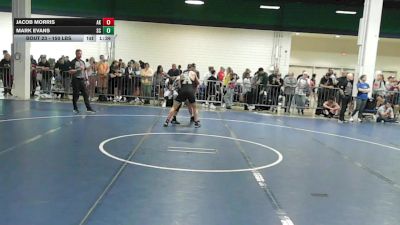 150 lbs Round Of 128 - Jacob Morris, AK vs Mark Evans, SC