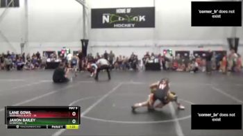 76 lbs Round 1 (6 Team) - Lane Gowl, Warhawks Black vs Jaxon Bailey, Scorpions