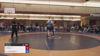 130 kg Final - Aden Ikaika Hammar Attao, USA vs Donald Robert Longendyke, USA