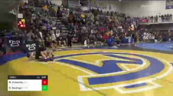 126 lbs R-64 - Morgan Edwards, Blair Academy-NJ vs Declan Basinger, Northern York