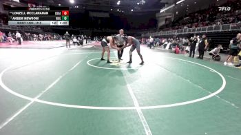 215 lbs Champ. Round 2 - Akeem Newsom, Rio Linda vs Lonzell Mcclanahan, Cosumnes Oaks