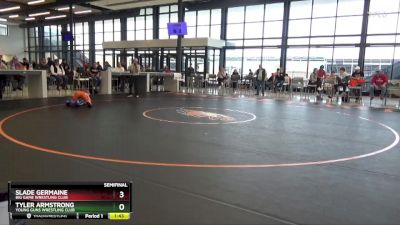 J-3 lbs Semifinal - Slade Germaine, Big Game Wrestling Club vs Tyler Armstrong, Young Guns Wrestling Club