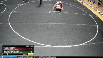 160 lbs Round 3 - Tyler Strickland, Palmetto State Wrestling Acade vs Mark McLean, Stratford Knights Youth