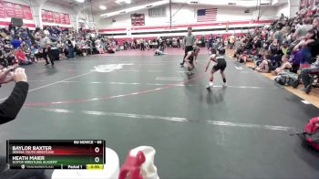 65 lbs Quarterfinal - Heath Maier, SlyFox Wrestling Academy vs Baylor Baxter, Odessa Youth Wrestling