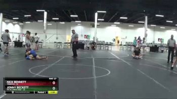 160 lbs Placement (4 Team) - Nick Bennett, Triumph vs Jonny Beckett, PA Alliance Red