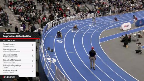 Boys' 200m Finals Heat 4