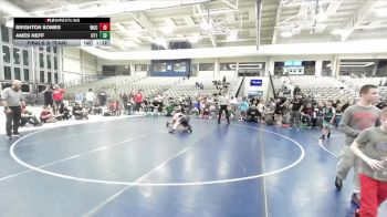 135 lbs Finals (8 Team) - Ames Neff, Utah Gold vs Brighton Somes, Warriors Of Christ