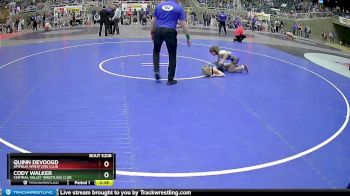 82 lbs Cons. Round 4 - Cody Walker, Central Valley Wrestling Club vs Quinn DeVoogd, Umpqua Wrestling Club