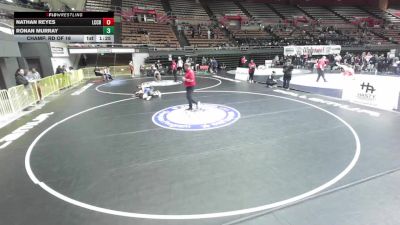 138 lbs Champ. Rd Of 16 - Nathan Reyes, La Costa Canyon High School Wrestling vs Ronan Murray