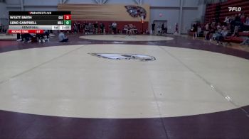 285 lbs Semifinal - Wyatt Smith, Coe vs Leno Campbell, Millikin