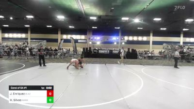 126 lbs Consi Of 64 #1 - Jesse Enriquez, Blazers WC vs Hector Silvas, Warrior WC