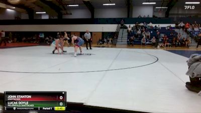 285 lbs Cons. Round 3 - Lucas Doyle, Millersville Unattached vs John Stanton, Unattached