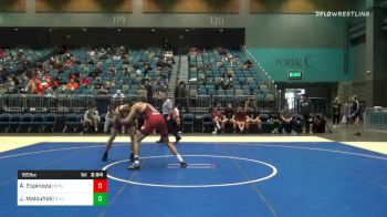 165 lbs Prelims - Jake Malcuhski, North Idaho vs Anthony Espinoza, Hastings