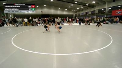 120 lbs Champ. Rd Of 32 - Brendon Oehme, Heartland Wrestling Academy vs Kooper Nowell, Canyon View Falcons