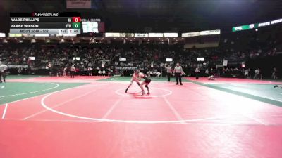 108 lbs Champ. Round 2 - Blake Wilson, FFWA vs Wade Phillips, NA