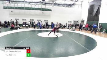 132 lbs Consi Of 8 #1 - Luke Constantini, Masuk vs Jeremy Ruiz, New London