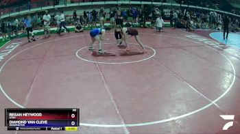 140 lbs Cons. Round 2 - Regan Heywood, Utah vs Diamond Van Cleve, Washington